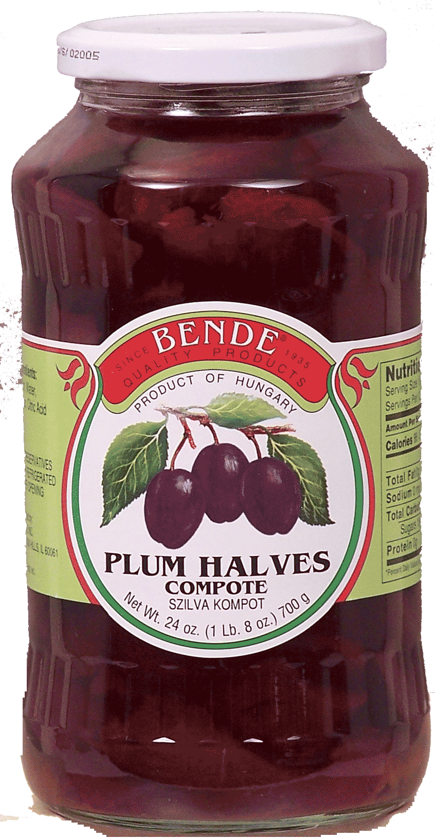 Bende&nbsp;&nbsp;plum halves compote Full-Size Picture